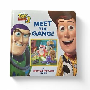 Disney Pixar Toy Story 3 Meet the Gang Moving Pictures Board Book